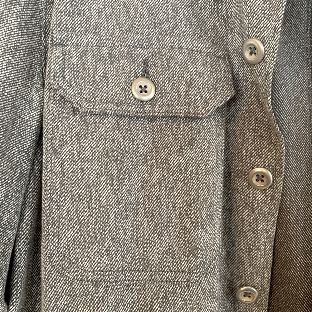 All-Son Men’s Textured Button Down Shirt Jacket Size M - Picture 2 of 6